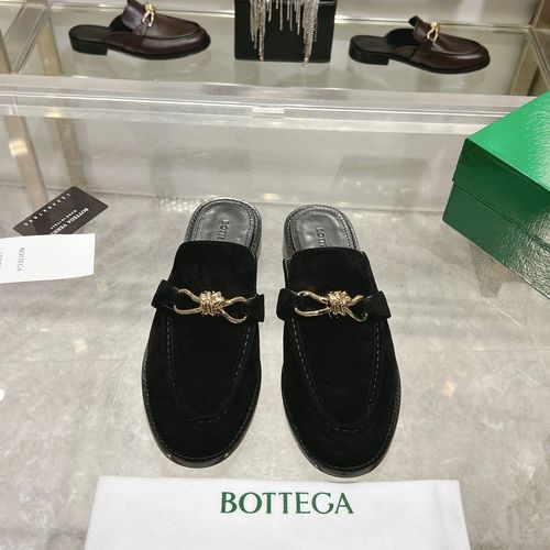Bottega Veneta BV Woven Lace Up Flat Shoes Leather Outsole