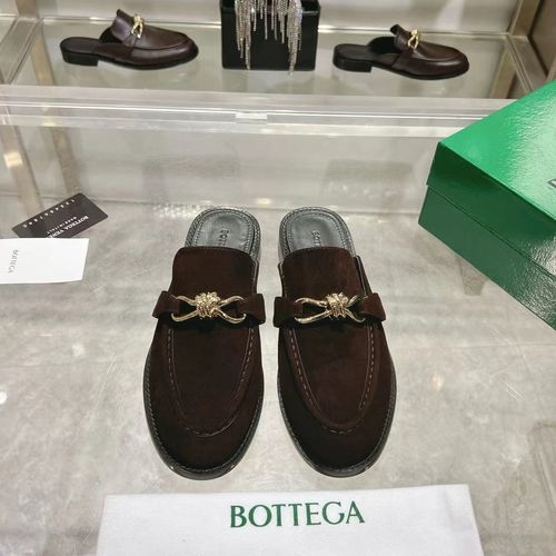 Bottega Veneta BV Woven Lace Up Flat Shoes Leather Outsole