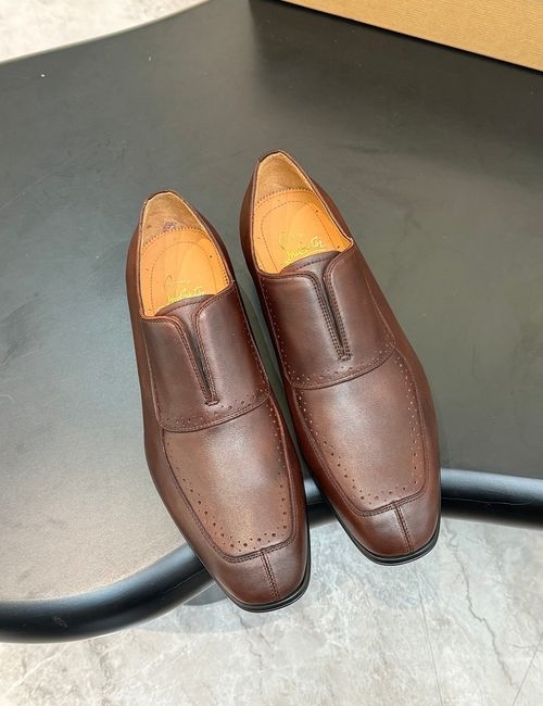 Christian Louboutin Casual Loafer Shoes With Red Sole