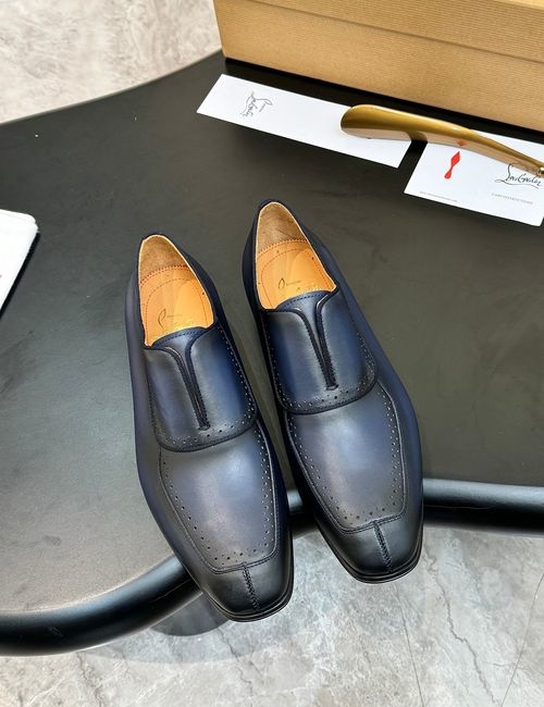 Christian Louboutin Casual Loafer Shoes With Red Sole