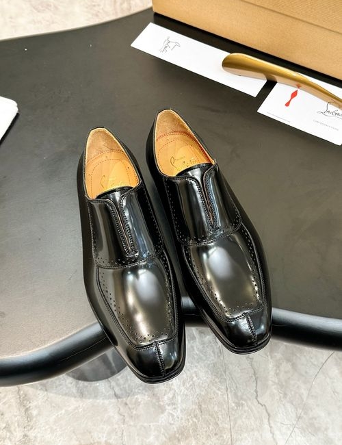Christian Louboutin Casual Loafer Shoes With Red Sole