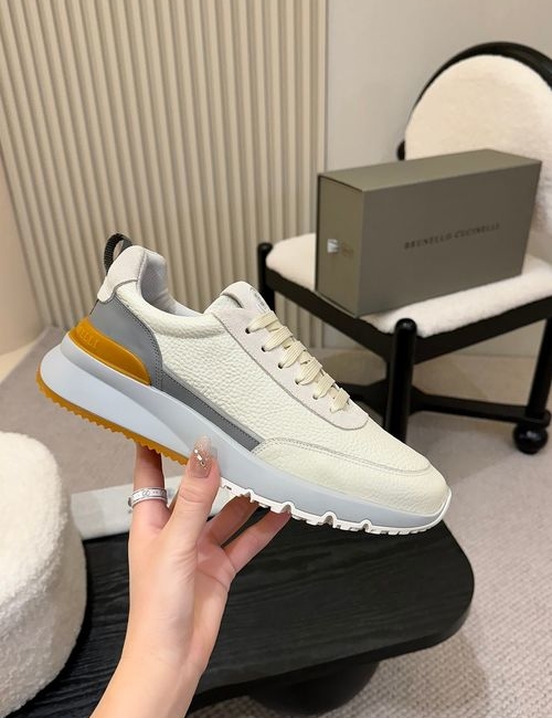 Brunello Cucinelli BC Retro Leather Casual Sneakers