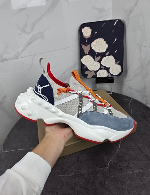 Christian Louboutin Casual Shoes With Red Sole