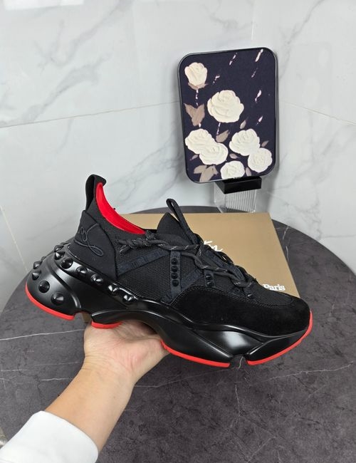 Christian Louboutin Casual Shoes With Red Sole