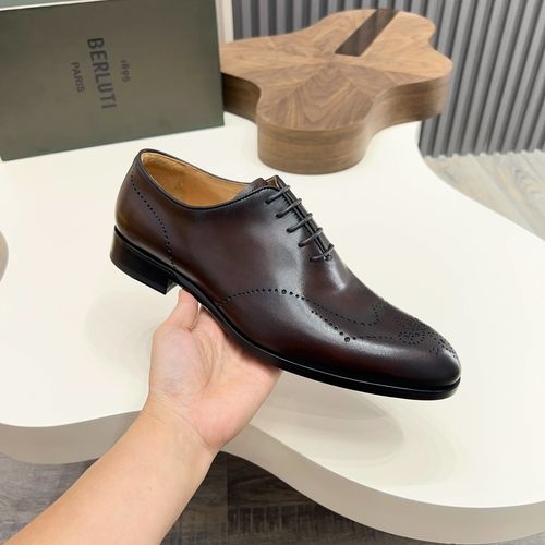 Berluti Goodyear Welt Leather Dress Shoes