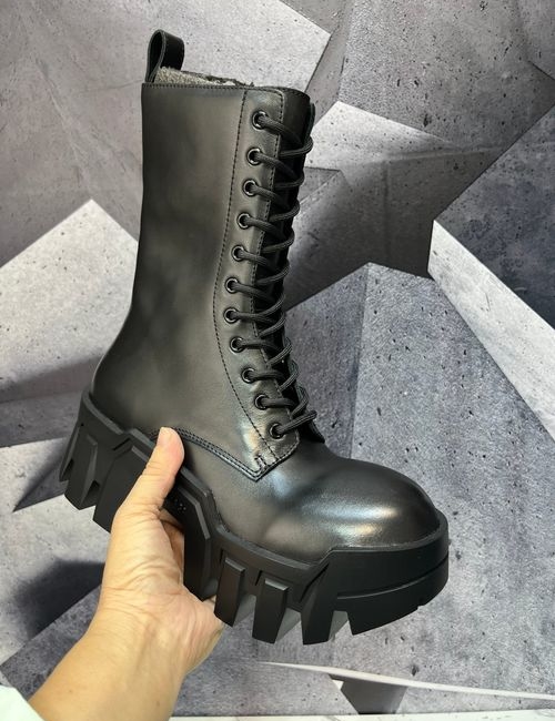 Balenciaga Black Logo Embroidered Casual Sport Shoes