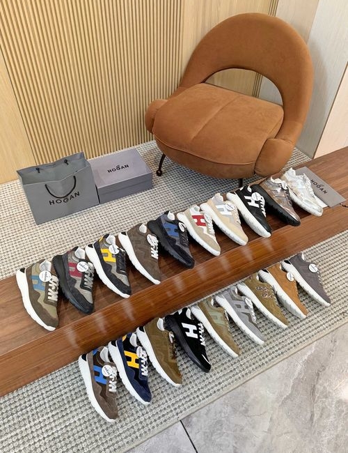 Hogan Logo Low-top Casual Sneakers