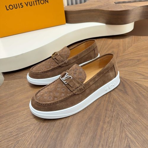 Lougou Premium Top-grain Cowhide Casual Sneakers