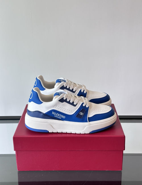 Valentino Quilted Chunky Platform Casual Sneakers