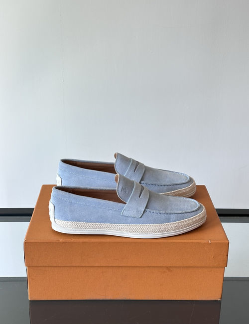 Tods Classic Loafers With Hand-Sewn Details And Leather Insole