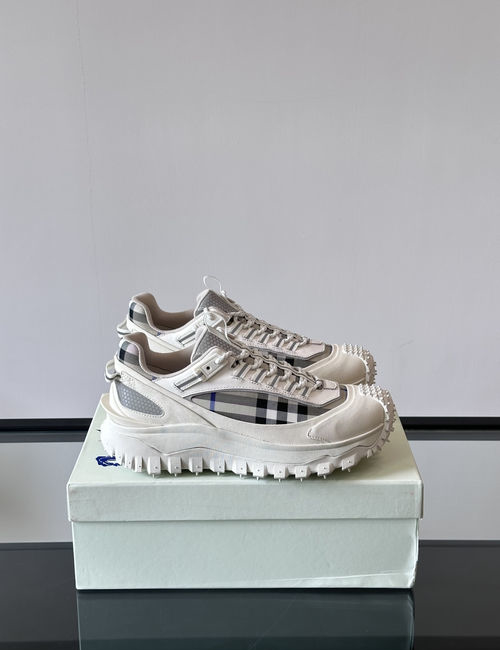 Burberry Outdoor Lace-up Non-slip Sneakers