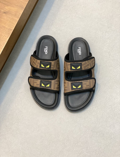 Fendi Monster Decorated Casual Slides
