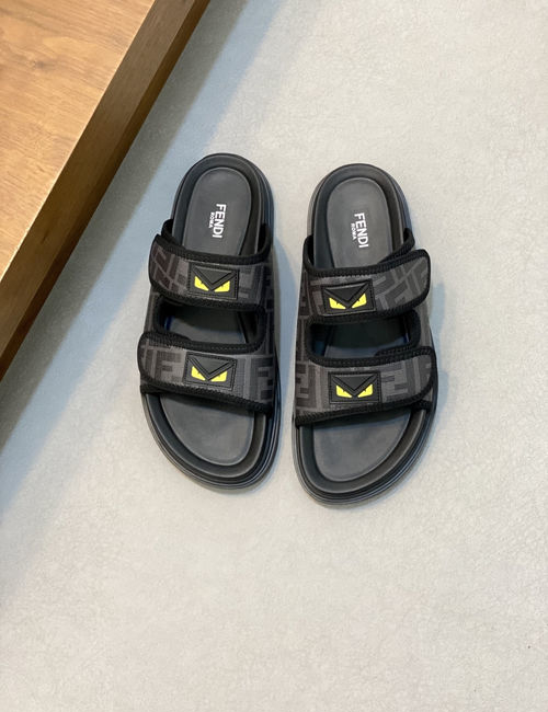Fendi Monster Decorated Casual Slides