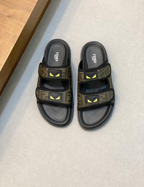 Fendi Monster Decorated Casual Slides