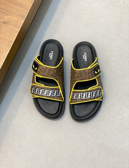 Fendi Monster Decorated Casual Slides