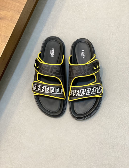 Fendi Monster Decorated Casual Slides