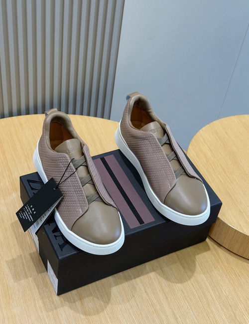 Zegna Triple Stitch Couple Sneakers