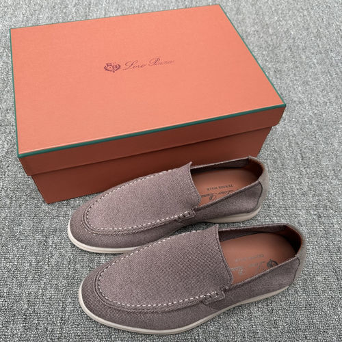 Loro Piana LP Wish Wool Blend Knit Moccasin Sneakers