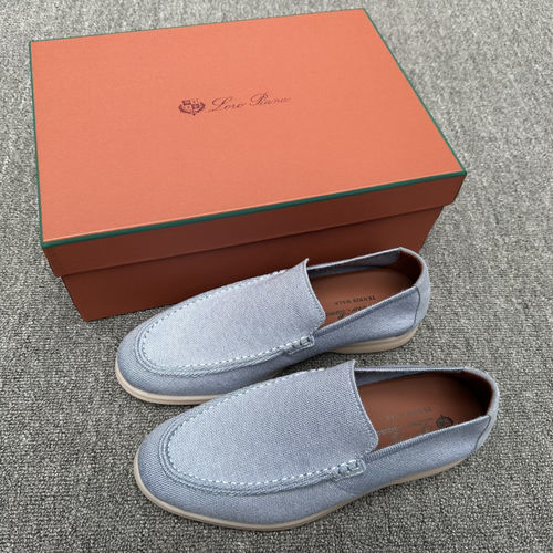 Loro Piana LP Wish Wool Blend Knit Moccasin Sneakers
