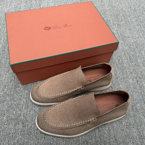 Loro Piana LP Wish Wool Blend Knit Moccasin Sneakers
