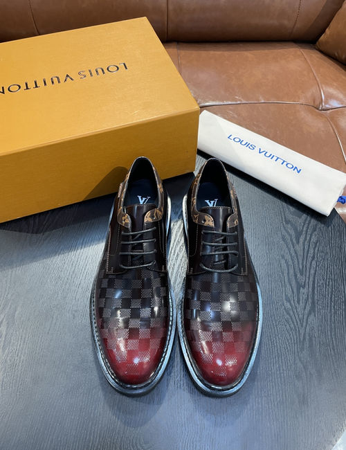 Louis Vuitton LV High-Quality Leather Shoes With Fine Workmanship