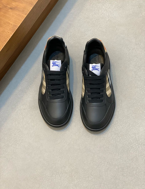 Burberry Check Terrace Casual Sneakers With EKD Detail