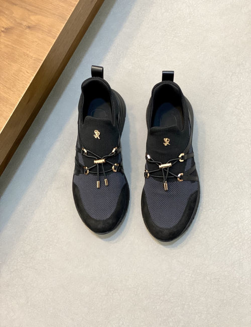 Stefano Ricci Calfskin Sneakers Soft Texture Comfortable Sole