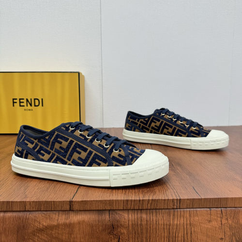 Fendi Match FF Jacquard Breathable Sneakers
