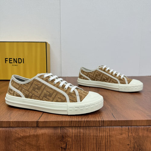 Fendi Match FF Jacquard Breathable Sneakers