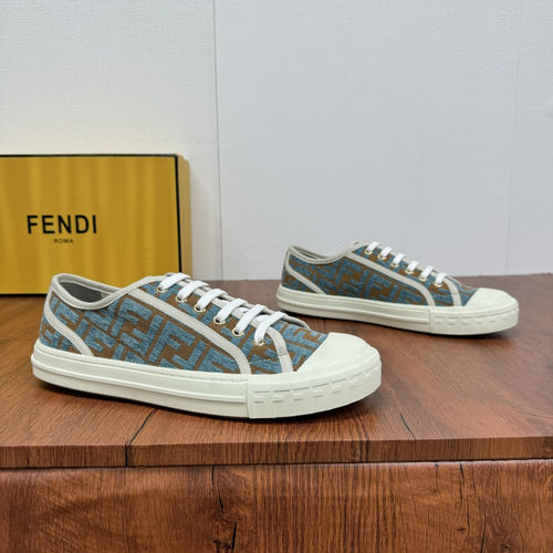 Fendi Match FF Jacquard Breathable Sneakers