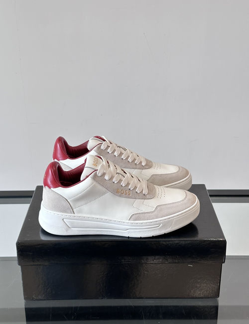 Hugo Boss Cup Sole Leather Sneakers