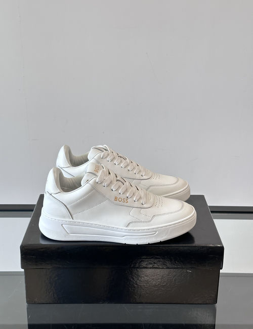 Hugo Boss Cup Sole Leather Sneakers