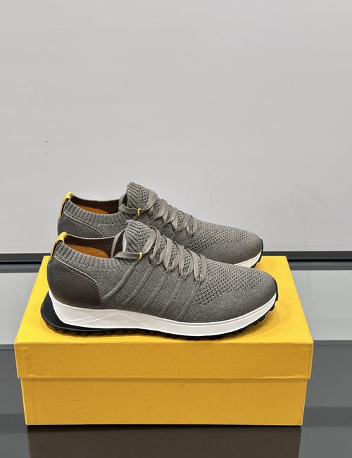 Doucals Handmade Flyknit Casual Shoes