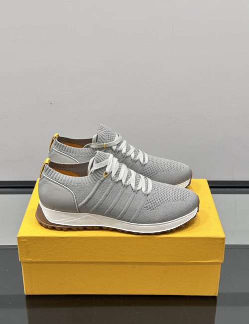 Doucals Handmade Flyknit Casual Shoes