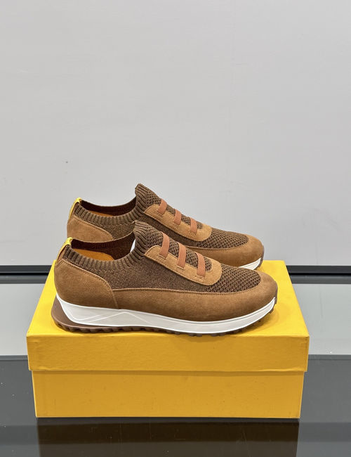 Doucals Handmade Flyknit Casual Shoes