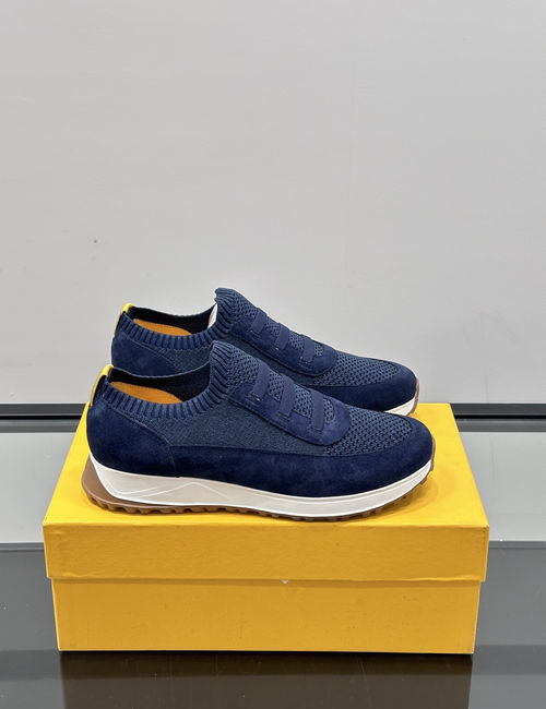 Doucals Handmade Flyknit Casual Shoes