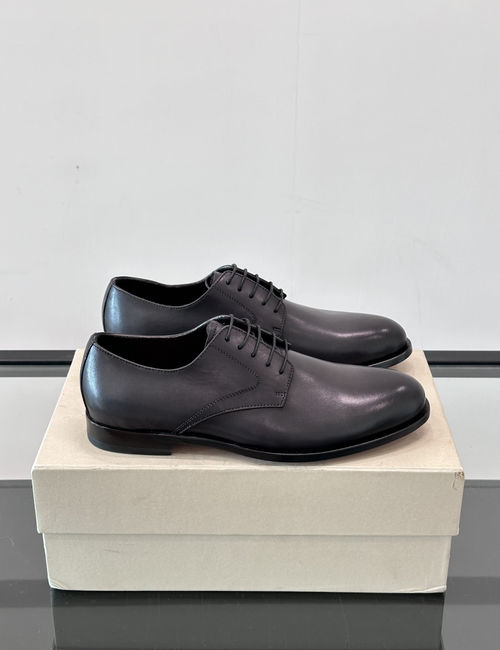 Santoni Cowhide Leather Sole Dress Shoes