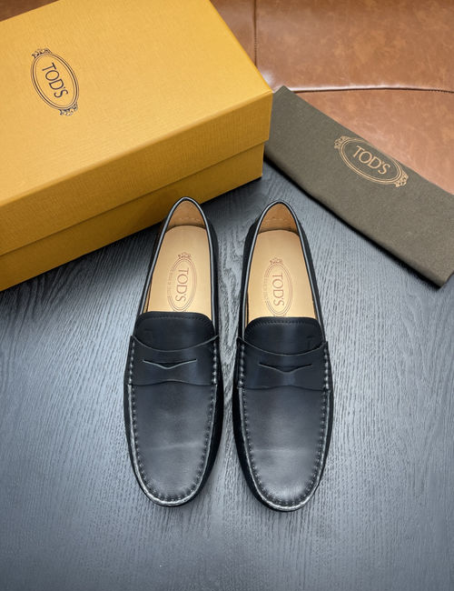 Tods Calfskin Loafers
