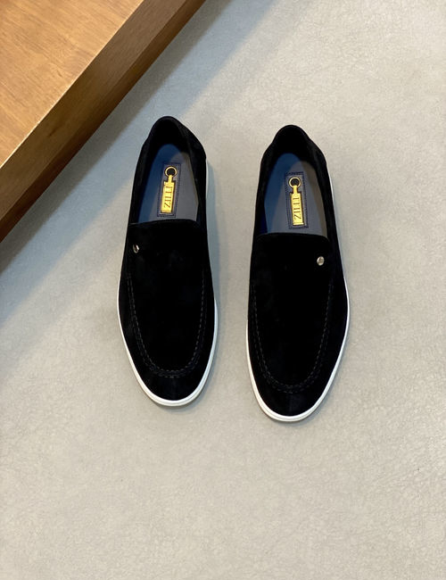 Zilli Hollow Out Loafers Latex Insole
