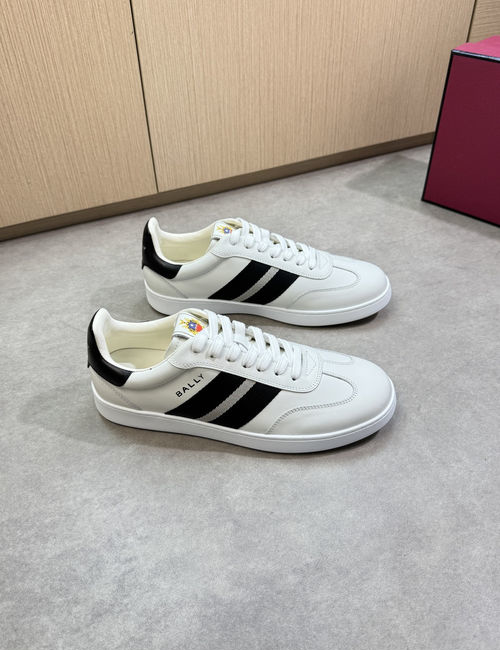 Bally Premium Leather Casual Skate Shoes