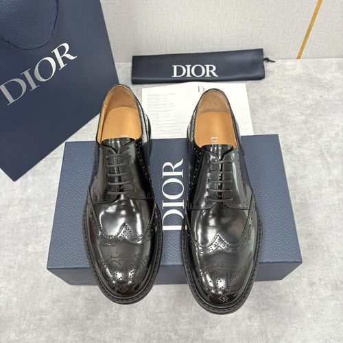 Christian Dior CD Embassy Derby Shoes With Genuine Sole