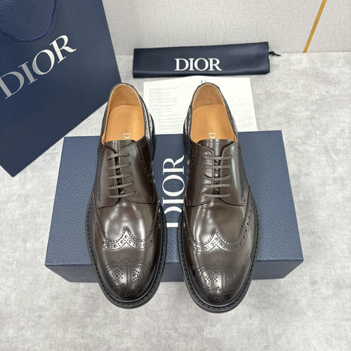 Christian Dior CD Embassy Derby Shoes With Genuine Sole