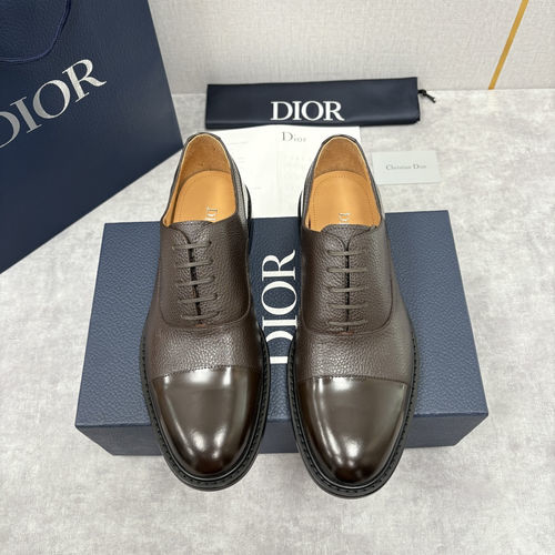 Christian Dior CD Leather Sole Derby Shoes Collection