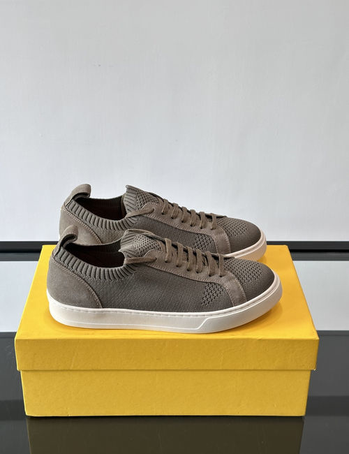Doucals Handmade Knitted Upper Casual Shoes
