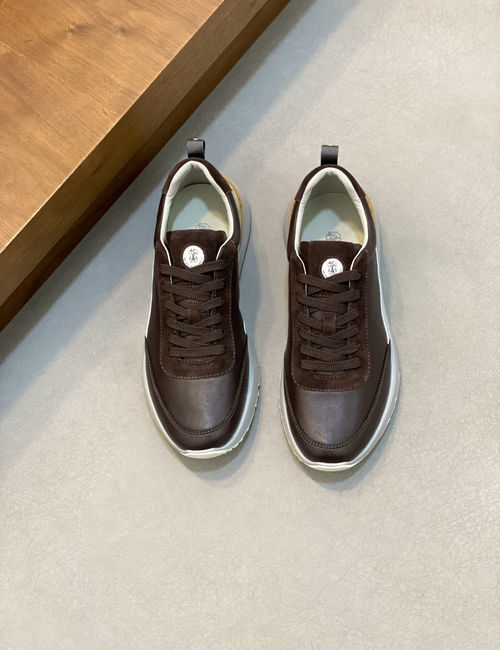 Brunello Cucinelli BC Leather Upper Breathable Comfortable Shoes