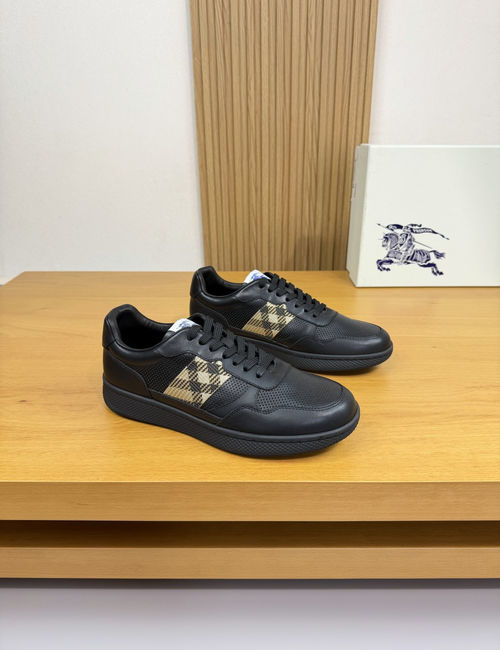 Burberry Two-tone Casual Skate Shoes
