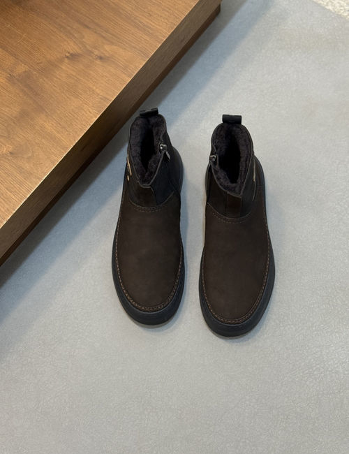 Louis Vuitton LV Premium Suede Leather Ankle Boots