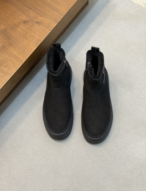Louis Vuitton LV Premium Suede Leather Ankle Boots