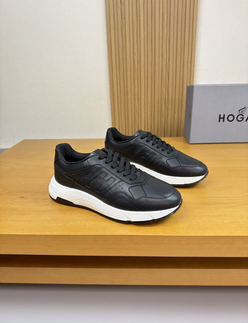 Hogan H Logo Nappa Leather Sneakers
