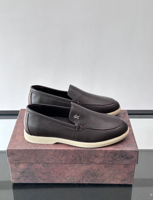 Stefano Ricci Soft Leather Loafers With Pendant Buckle